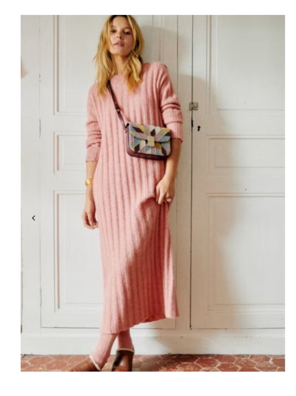 Sezane wool dress NWT